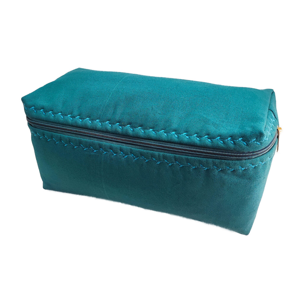 Handgemachte hochwertige Pouch Kulturtasche Minka