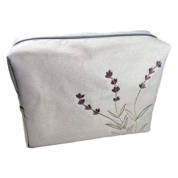 Exklusive bestickte Allrounder Pouch Stoff-Tasche Maisha