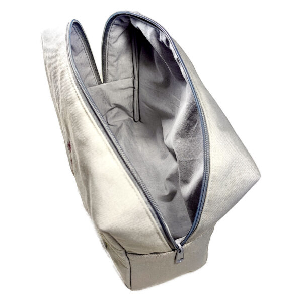 Exklusive bestickte Allrounder Pouch Stoff-Tasche Maisha – Bild 4
