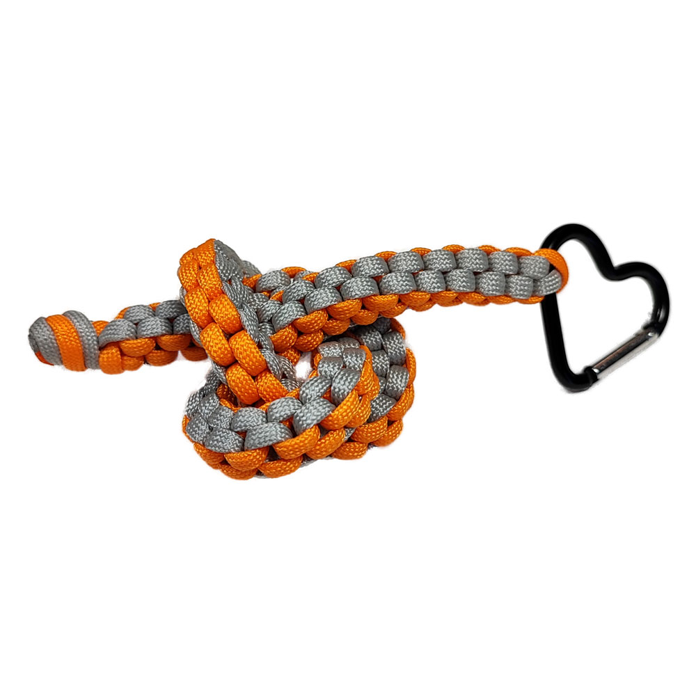 Moderner handmade Paracord Schlüsselanhänger Gloria