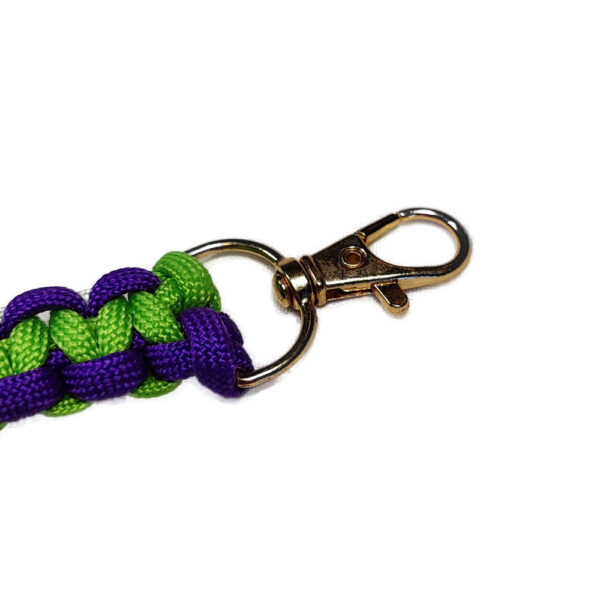 Hochwertiger Paracord Schlüsselanhänger Vera – Bild 4