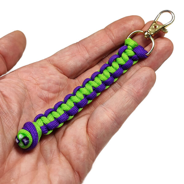 Hochwertiger Paracord Schlüsselanhänger Vera – Bild 2