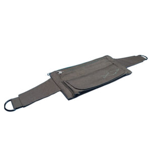 Handgemachte 2 Taschen Cross Body Belly Bag Bauchtasche Tjark