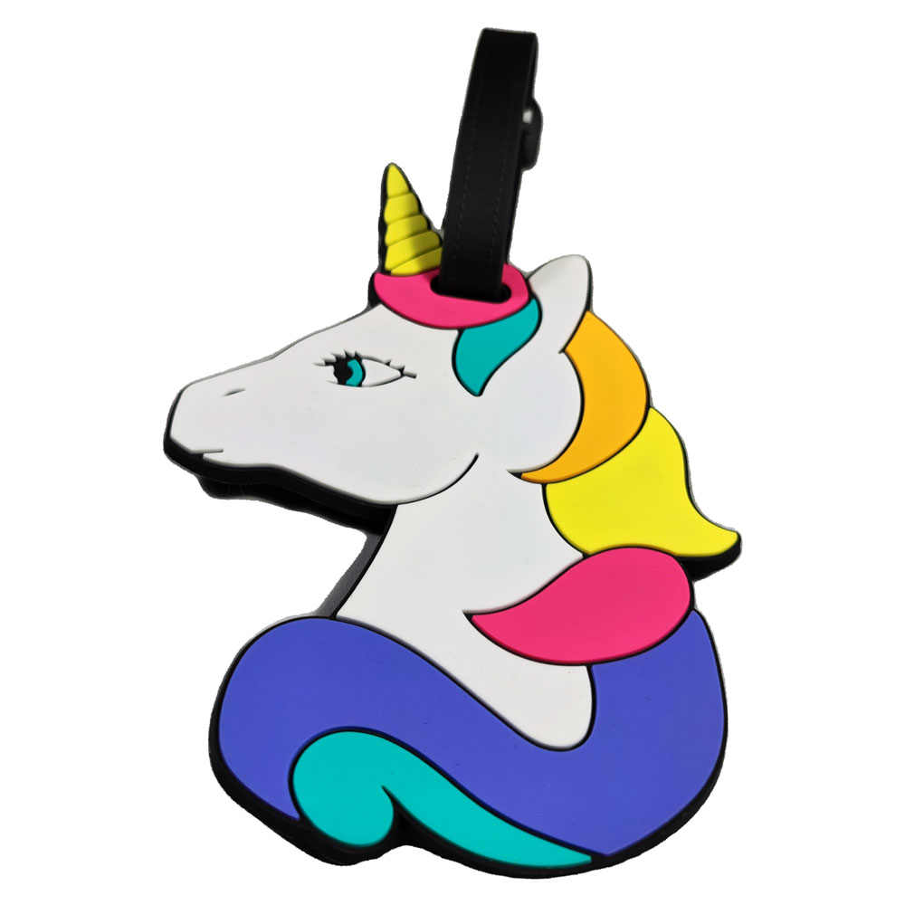 Einhorn Gepäckanhänger Diamondcream