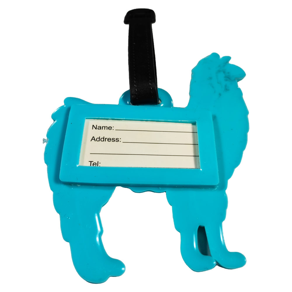 Bunter Lama Taschen und Kofferanhänger Lamalel – Bild 2